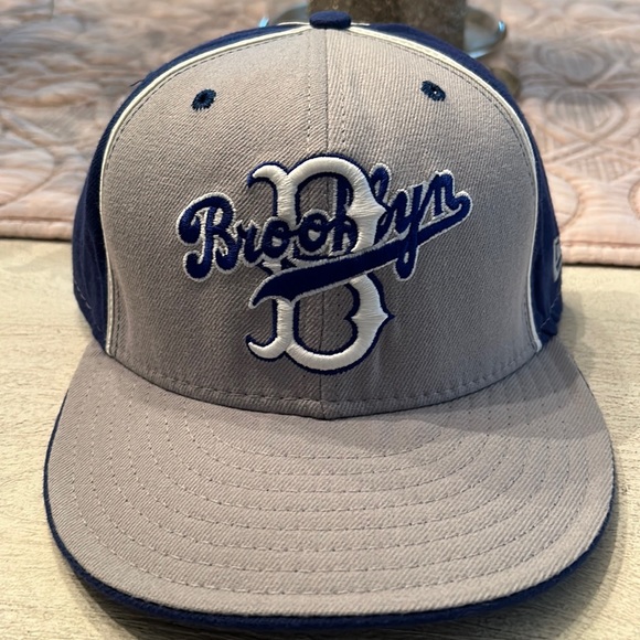 Brooklyn Dodgers cooperstown fitted hat - Picture 1 of 2